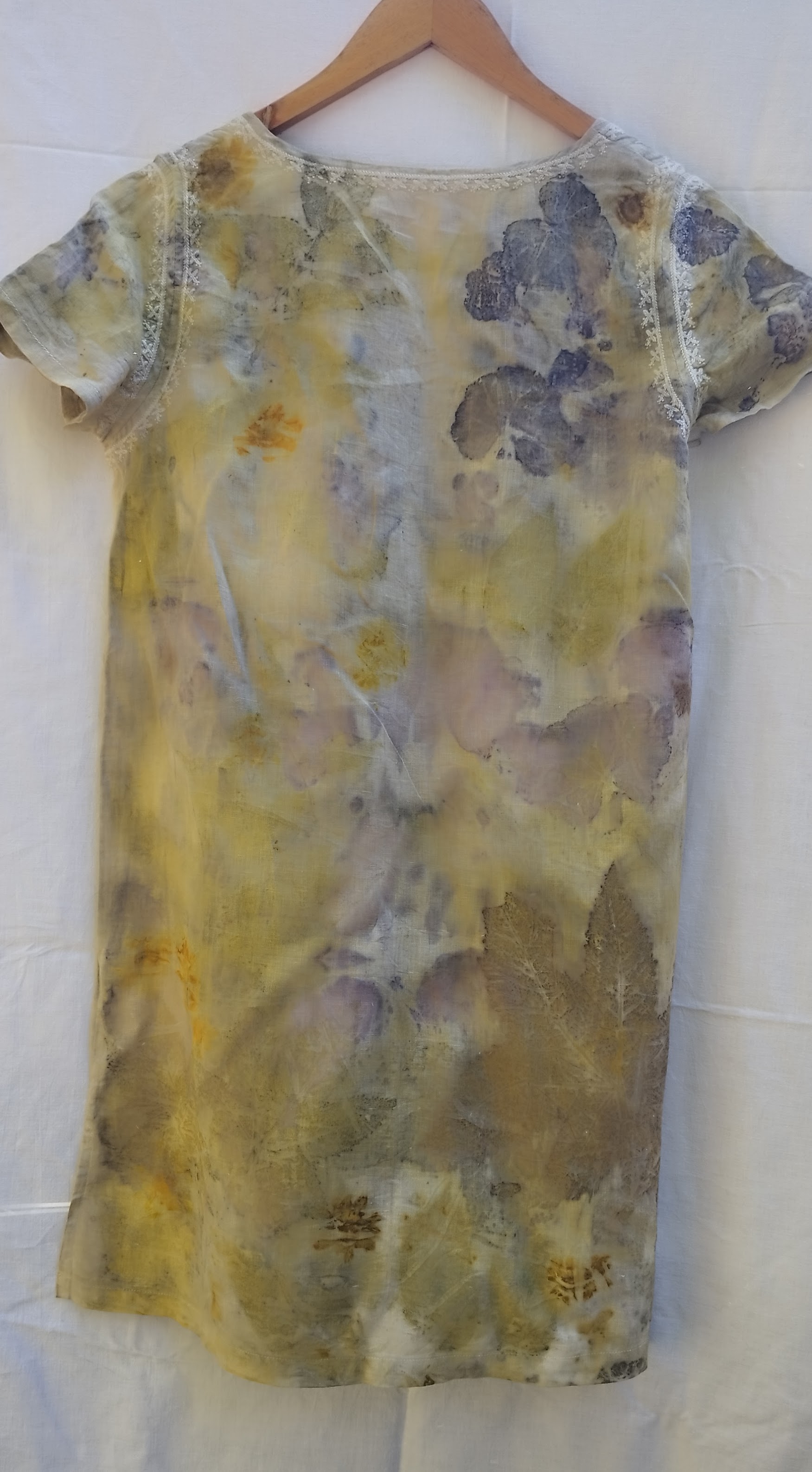 Vestido de Lino zumaque