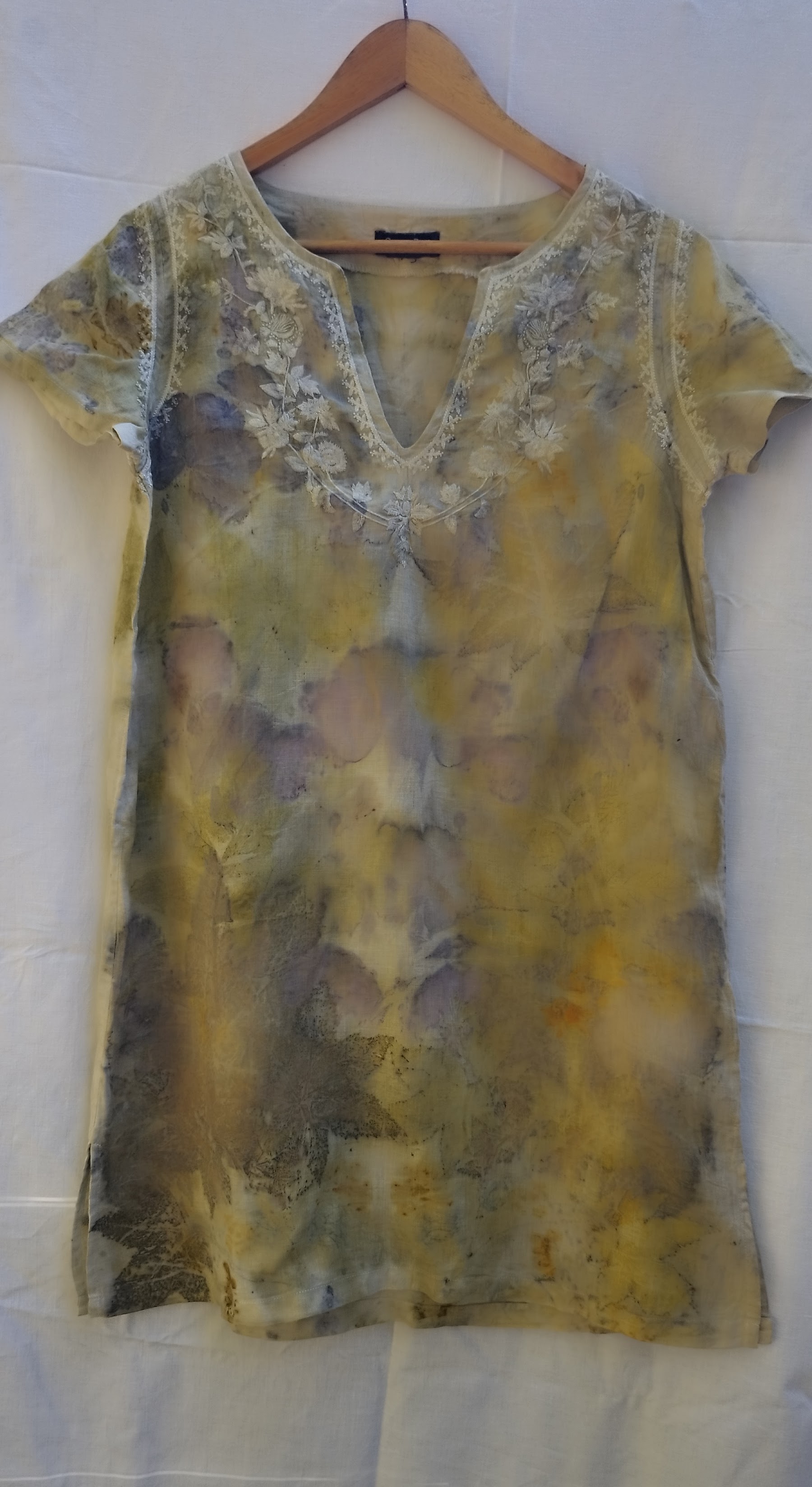 Vestido de Lino zumaque